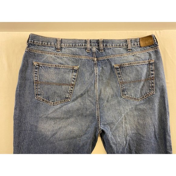 Roadrunners Men's Straight Leg Blue Jeans Size 36/32 Cotton High Rise Denim - Picture 4 of 4